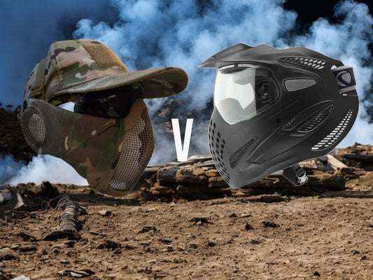 Choosing the Right Airsoft Face Mask: Solid vs. Fabric Options - Longshot Tactical