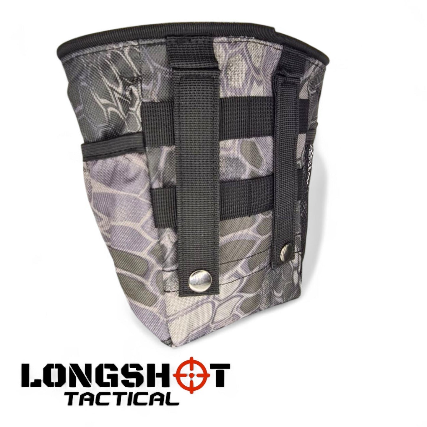 Airsoft Magazine Dump Pouch - Longshot Tactical - Urban Ash Camo - Longshot Tactical