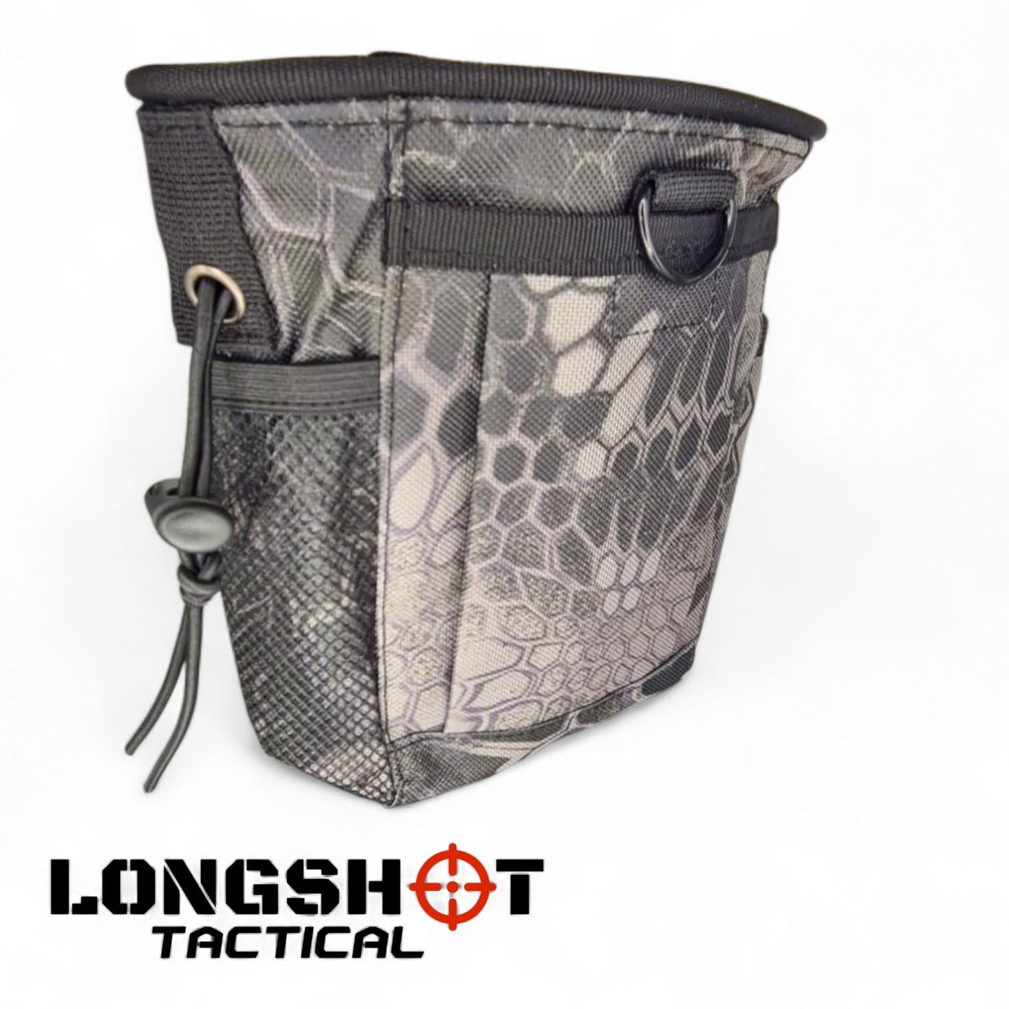 Airsoft Magazine Dump Pouch - Longshot Tactical - Urban Ash Camo - Longshot Tactical