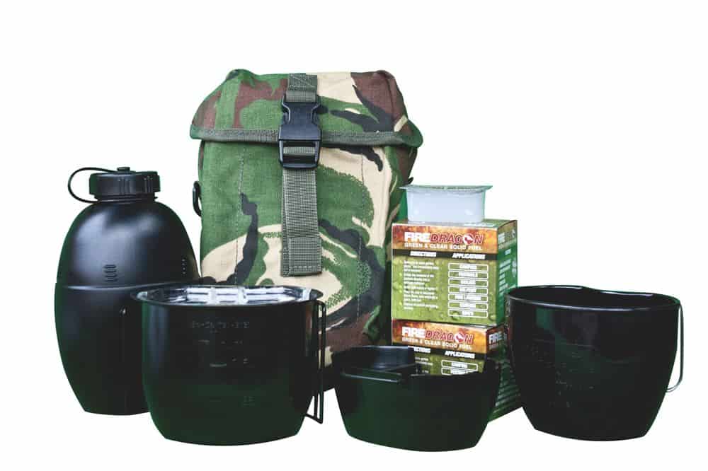BCB Crusader Cooking System I (6 Piece Set) (Multicam pouch) - Longshot Tactical