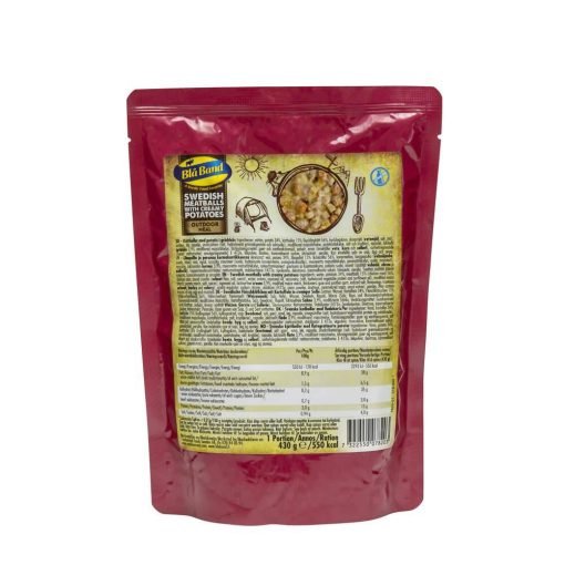 Bla Band Swedish Meatballs with Creamy Potatoes - Longshot Tactical