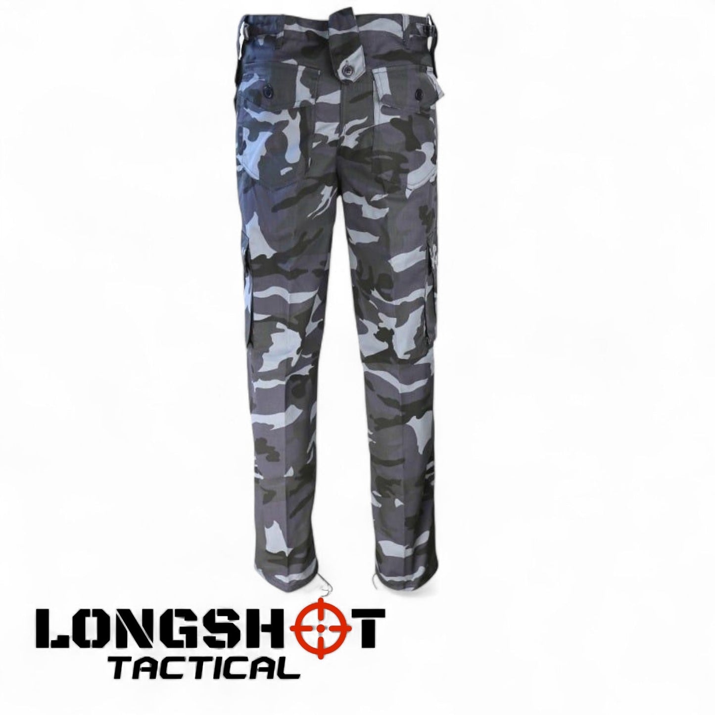 Combat Trousers – Midnight Blue Camo - Longshot Tactical