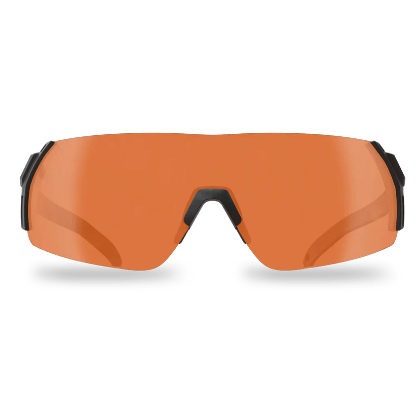 Edge Tactical Urgent Fury - Black Frame / Tiger's Eye Vapor Shield Lenses - Longshot Tactical