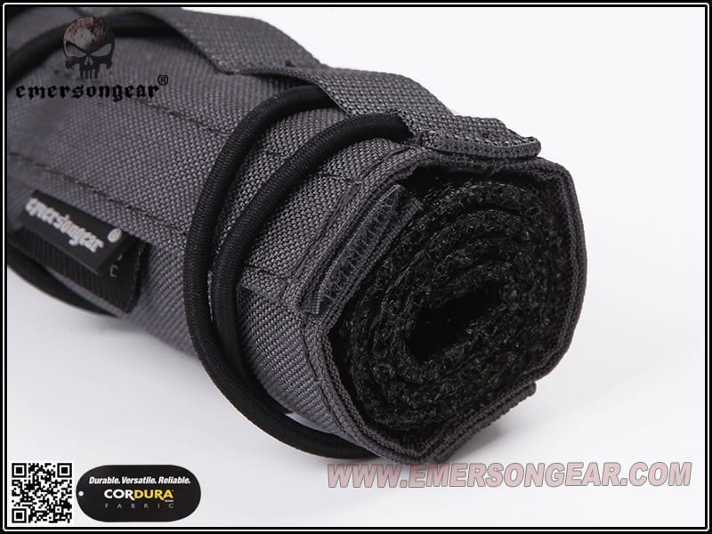 Emerson Gear Airsoft Suppressor Cover (18cm) - Black - Longshot Tactical