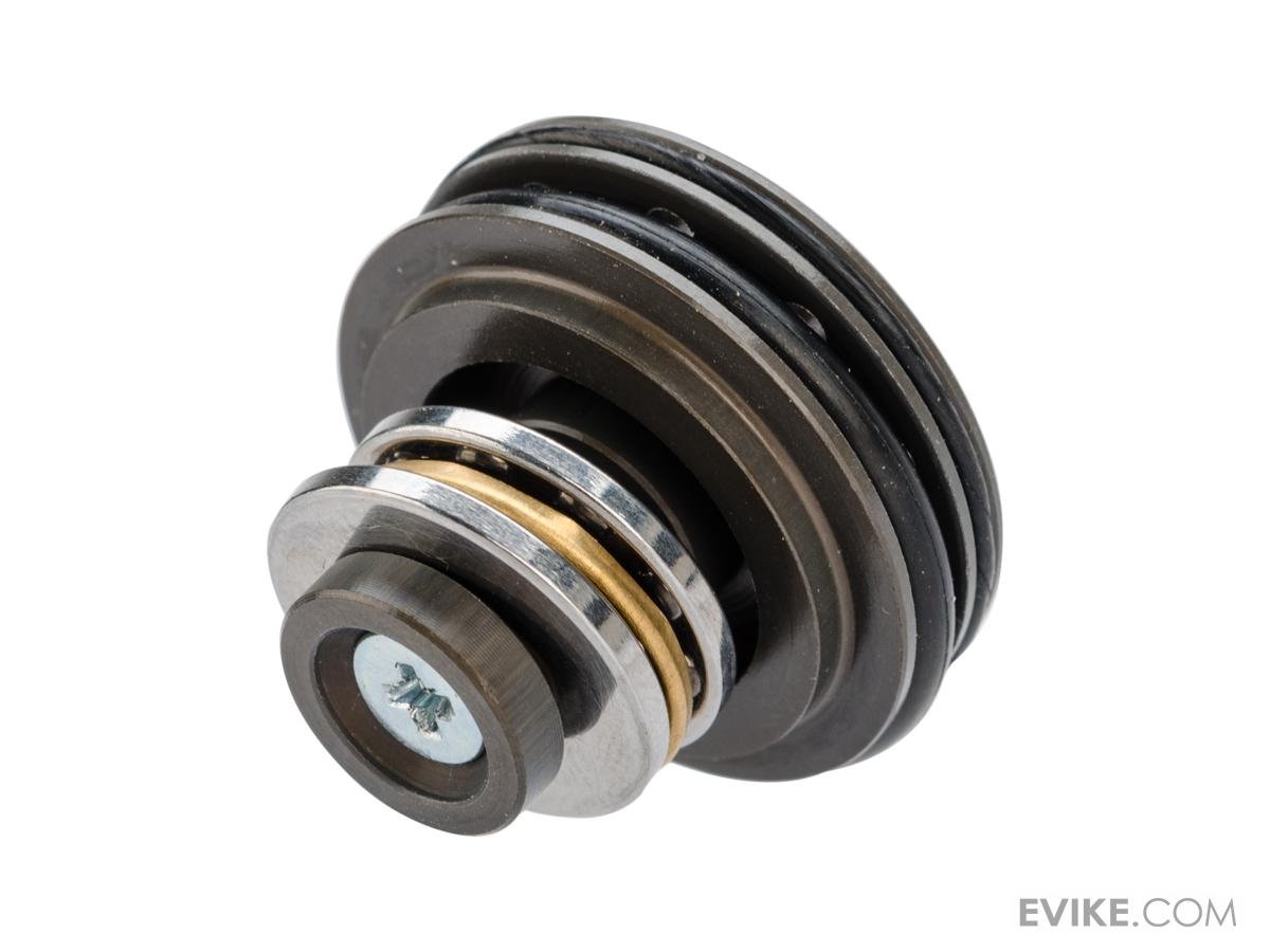 EPeS Airsoft CNC Aluminum Double O - Ring High Performance Ball Bearing AEG Piston Head - Longshot Tactical