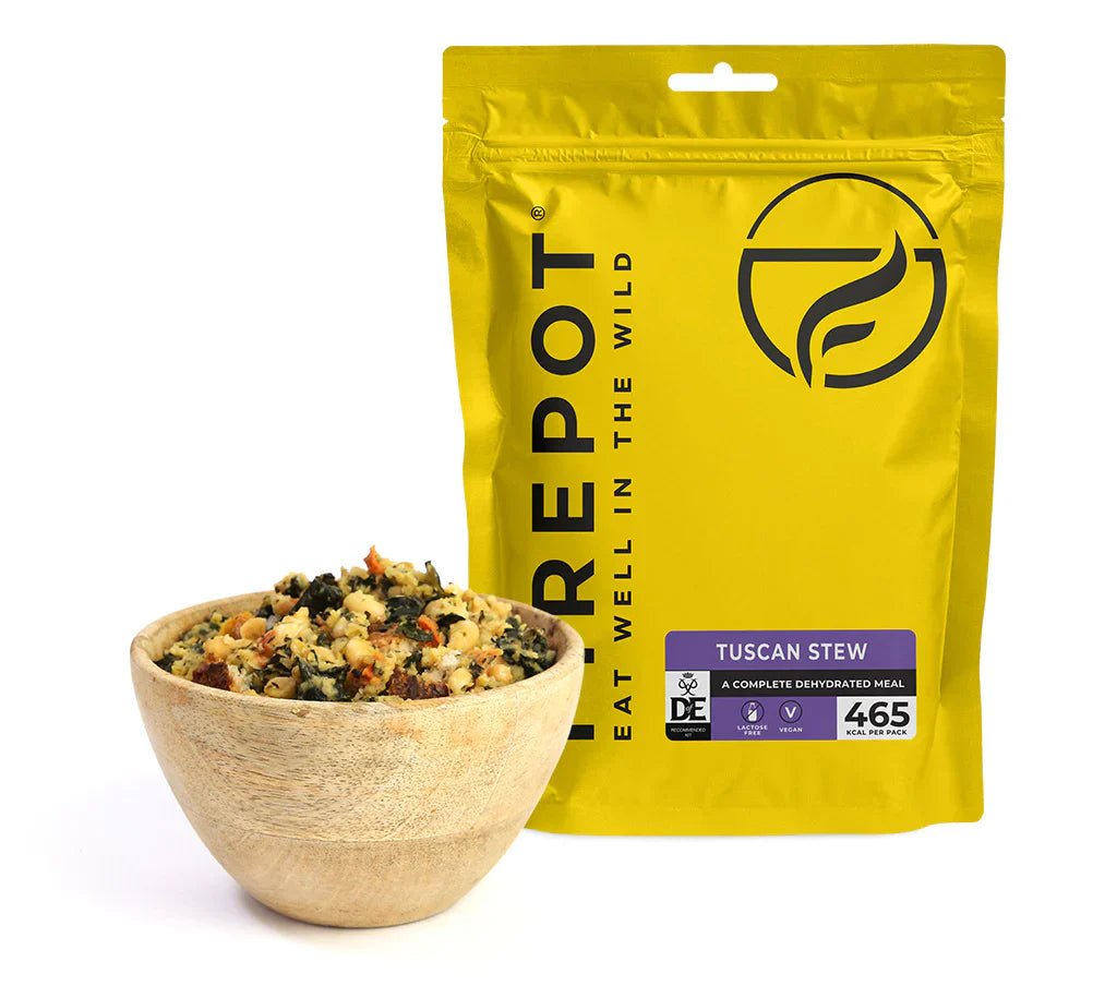 Firepot Tuscan Stew (Vegan) 120g Dehydrated - Longshot Tactical