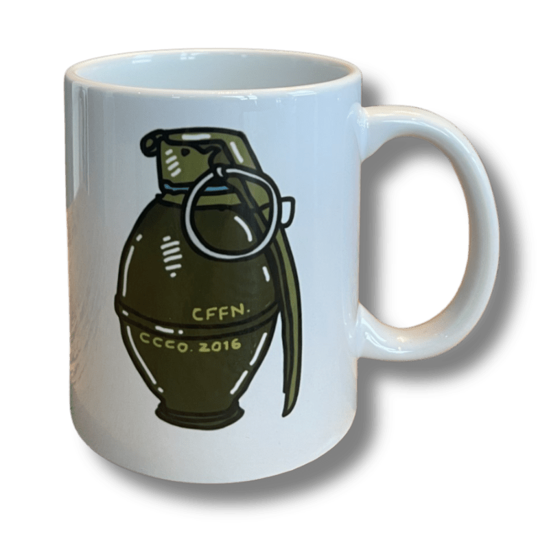 Grenade Coffee Mug - Longshot Tactical