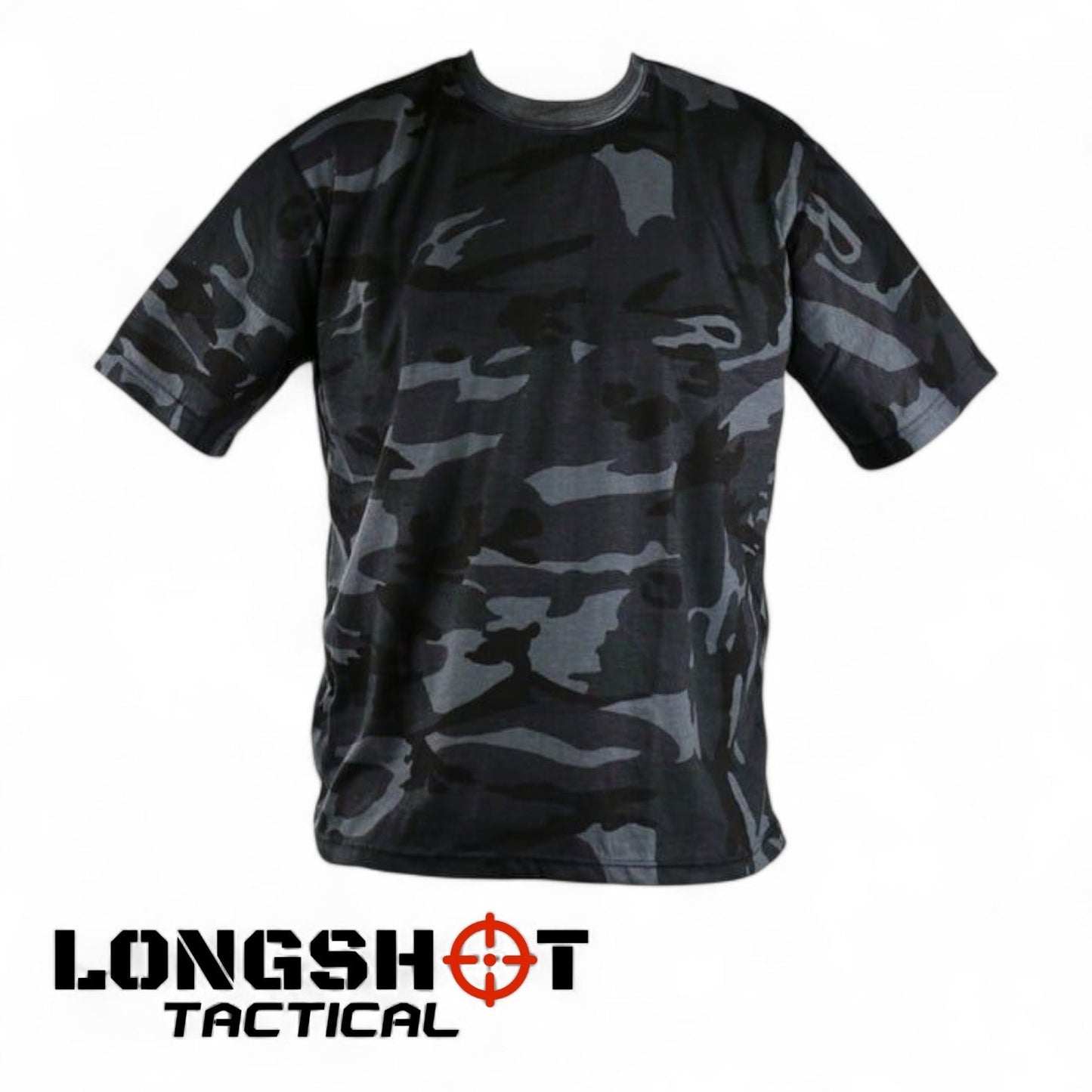 Midnight Blue Camo T Shirt - Longshot Tactical