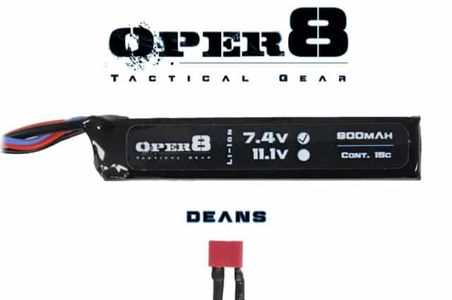 Oper8 7.4V 900MAH Mini Stick Lipo - Longshot Tactical
