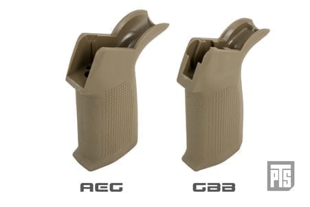 PTS Enhanced Polymer Grip (EPG) - AEG Tan - Longshot Tactical