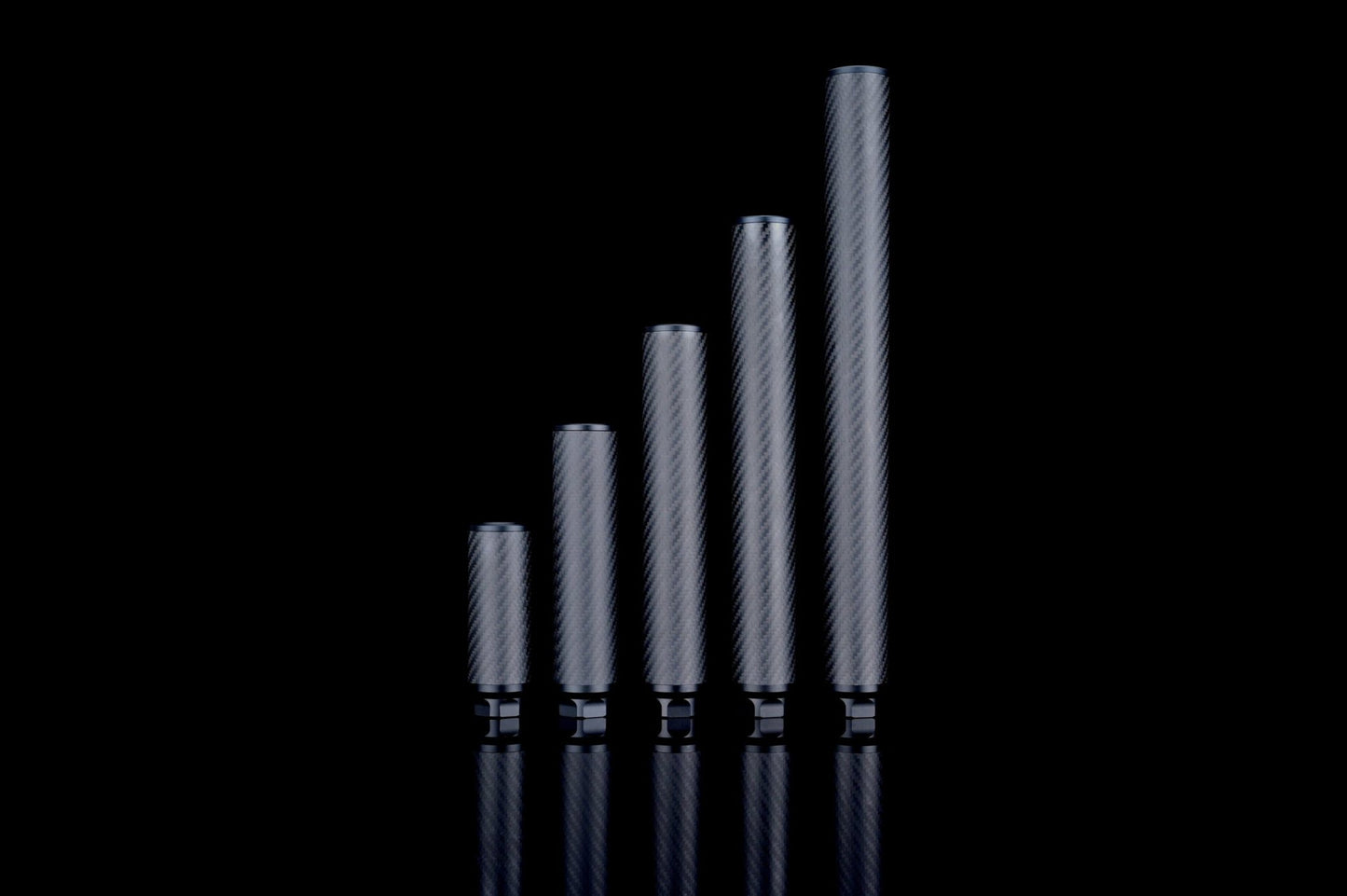 Silverback Carbon dummy suppressor, XXL, 14mm CCW - Longshot Tactical