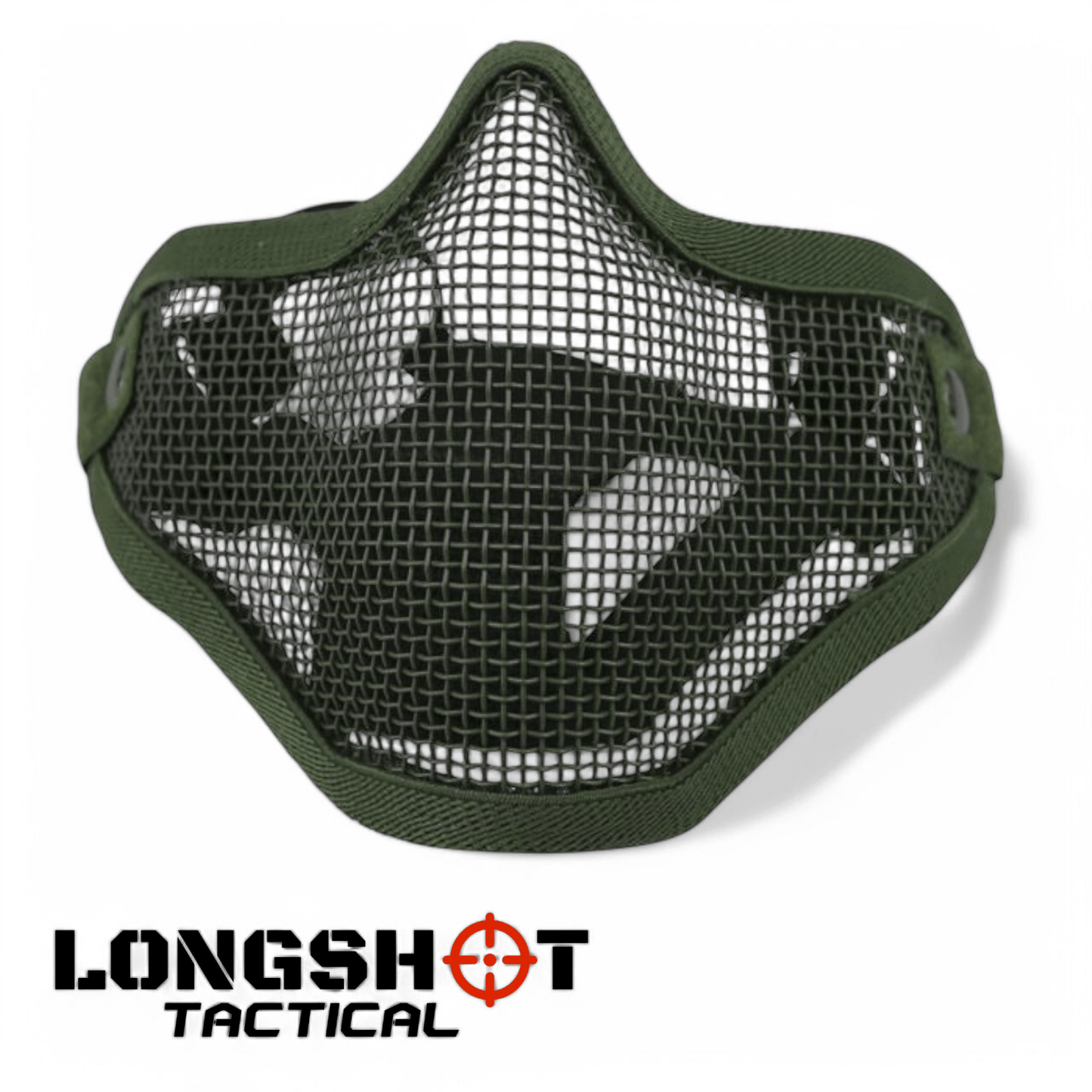 Tactical Airsoft Face Mask – Olive - Longshot Tactical