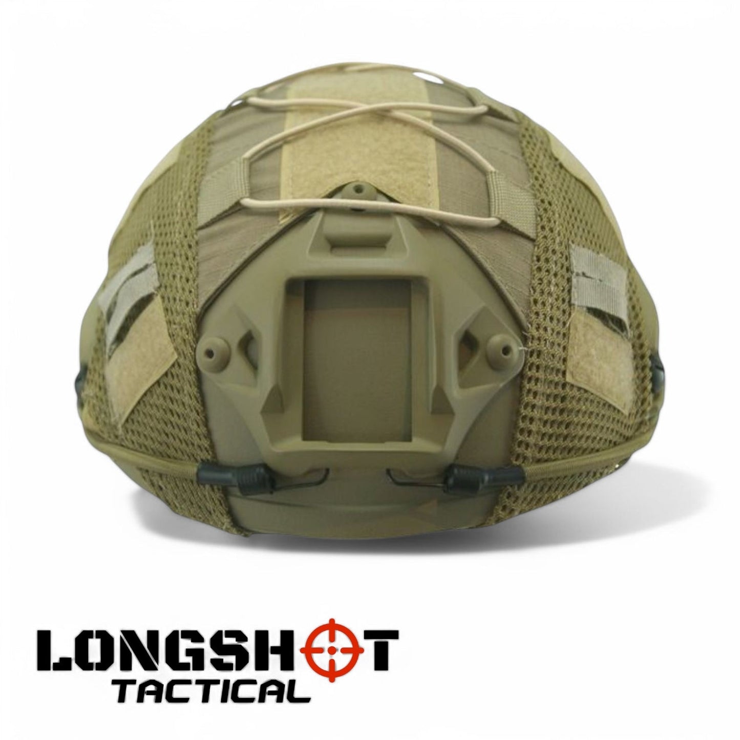 Tactical Airsoft Fast Helmet Cover – Coyote - Longshot Tactical