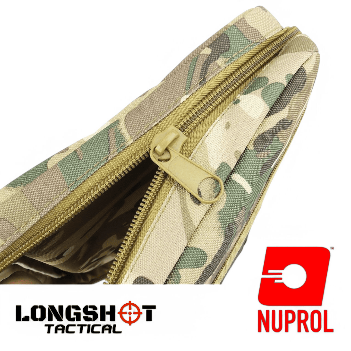 Tactical Airsoft Pistol Case Bag MultiCam - Longshot Tactical