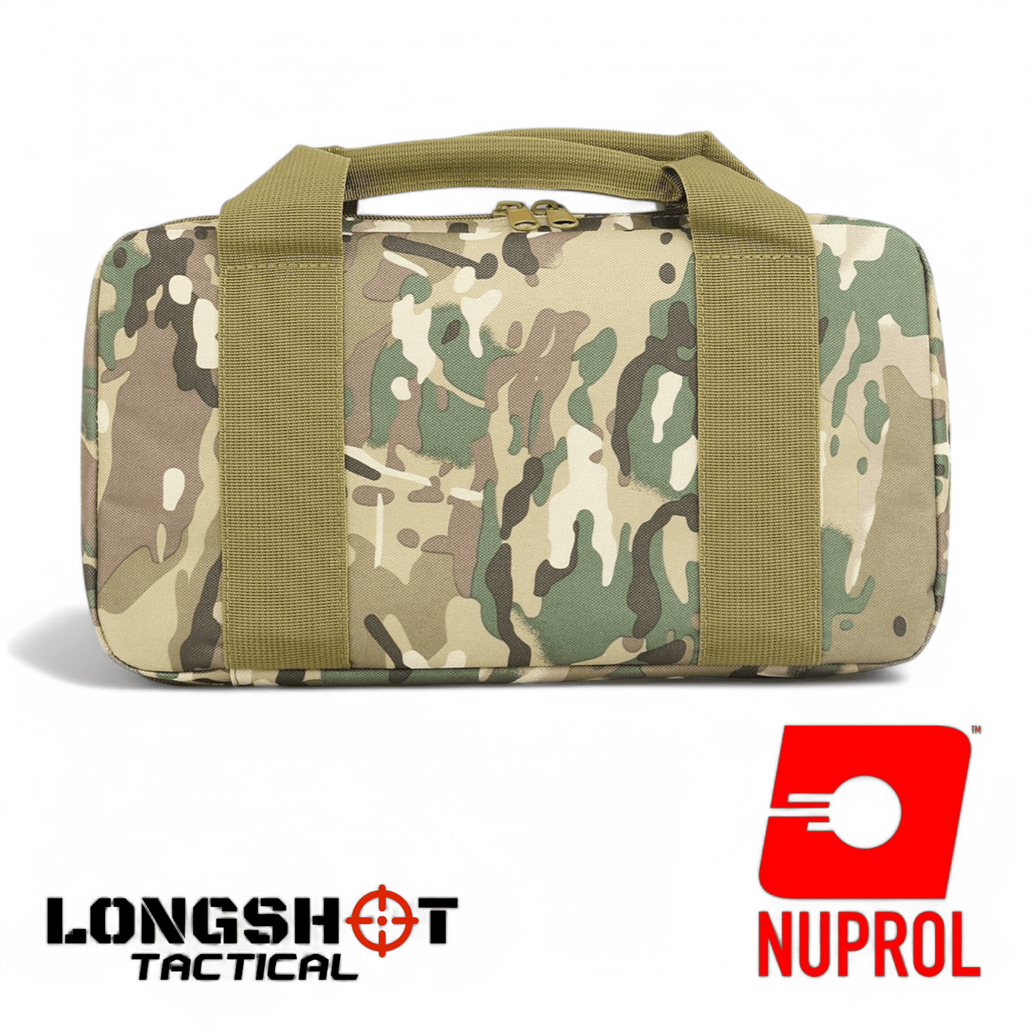 Tactical Airsoft Pistol Case Bag MultiCam - Longshot Tactical