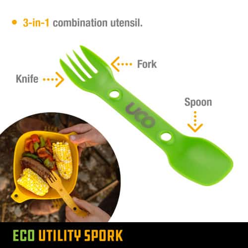 UCO ECO Utility Spork (Various Colours) - Longshot Tactical