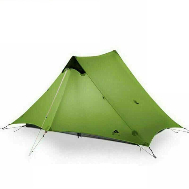 3F UL Gear Lanshan 2 Classic 3 - Season Tent - Green (T Zip) - Longshot Tactical