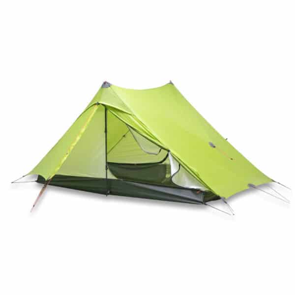 3F UL Gear Lanshan 2 Pro - 4 Season Tent (Green T Zip) - Longshot Tactical