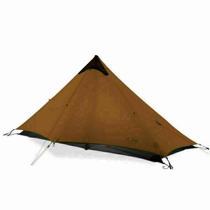 3F UL Gear Lanshan 2 PRO Tent 4 season - Khaki (T Zip) - Longshot Tactical