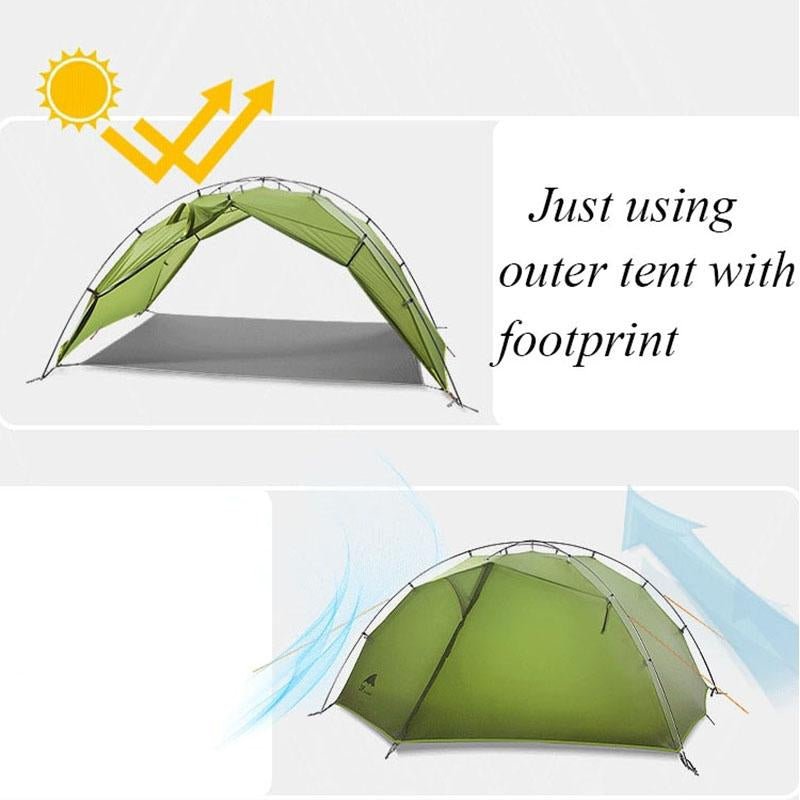 3F UL Gear Taiji 2 4 season Tent (Various Colours) - Longshot Tactical