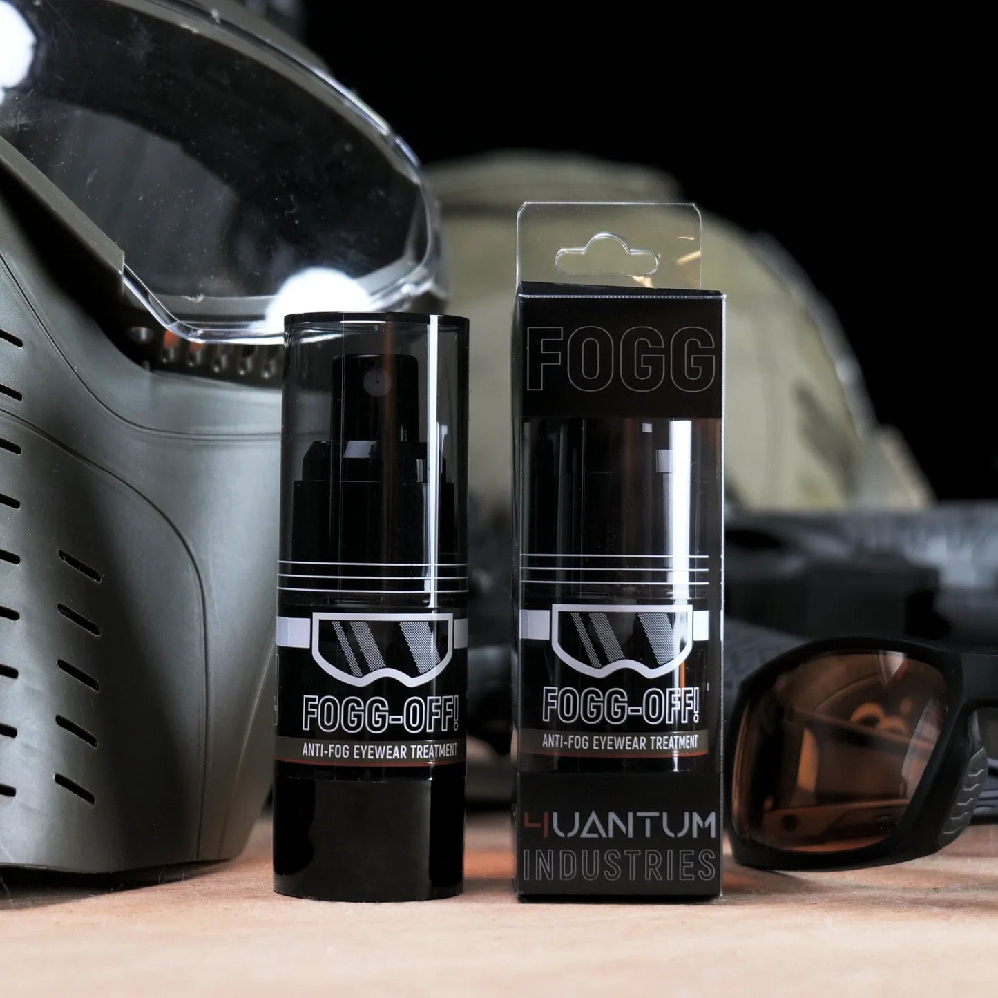 4UANTUM FOGG - OFF! Anti - Fog Spray - Longshot Tactical