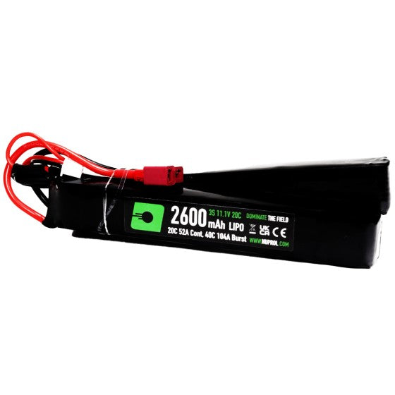 NUPROL POWER - LiPo 2600mAh 11.1V 20C Battery Pack (DBL)