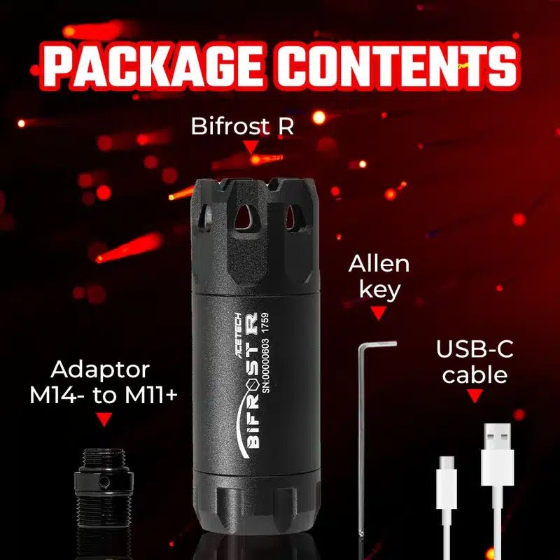 AceTech Bifrost R (Black or Red) - Longshot Tactical