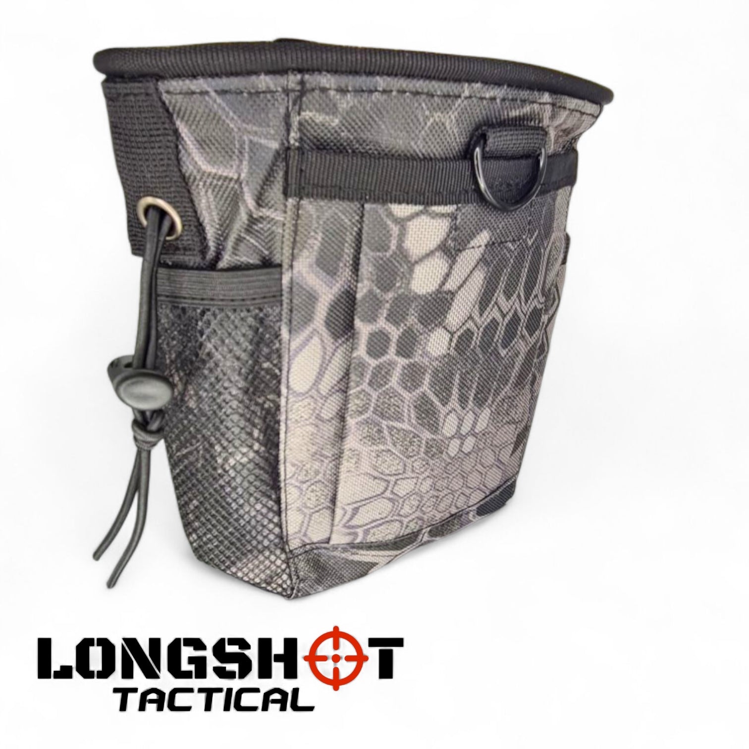 Airsoft Magazine Dump Pouch - Longshot Tactical - Urban Ash Camo - Longshot Tactical