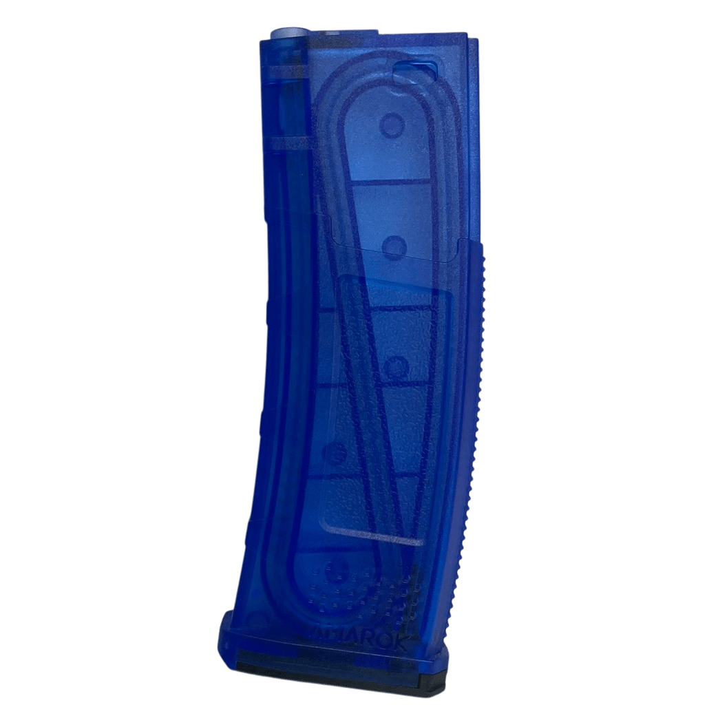 Amarok 160Rnds M4 Mid Cap Magazine - Transparent Blue - Longshot Tactical
