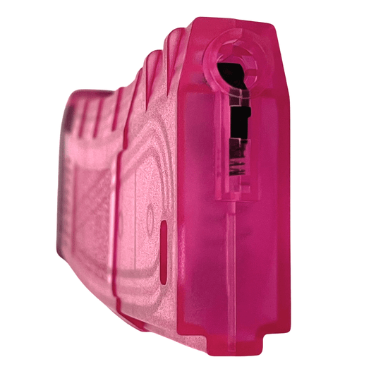 Amarok 160Rnds M4 Mid Cap Magazine - Transparent Pink - Longshot Tactical