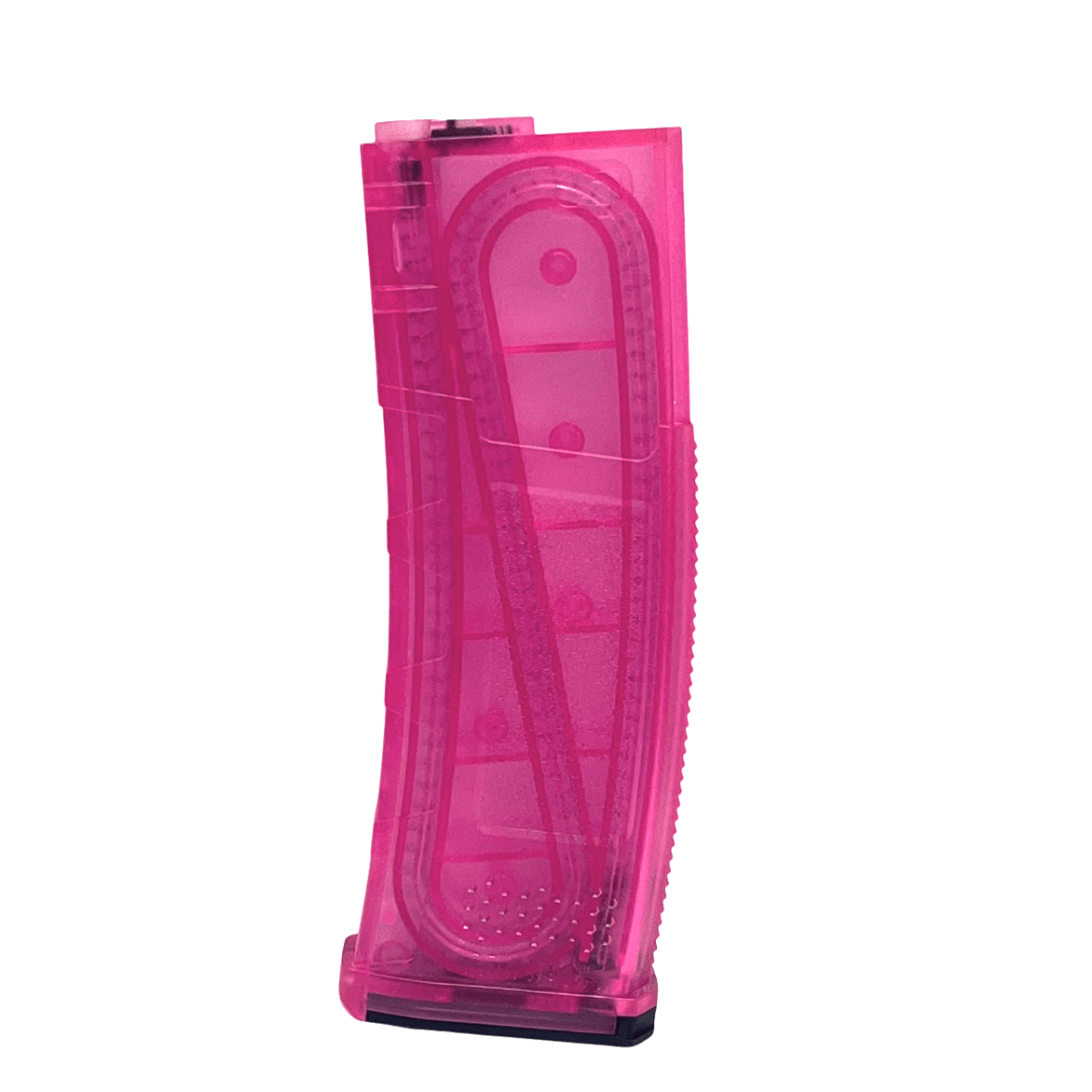 Amarok 160Rnds M4 Mid Cap Magazine - Transparent Pink - Longshot Tactical