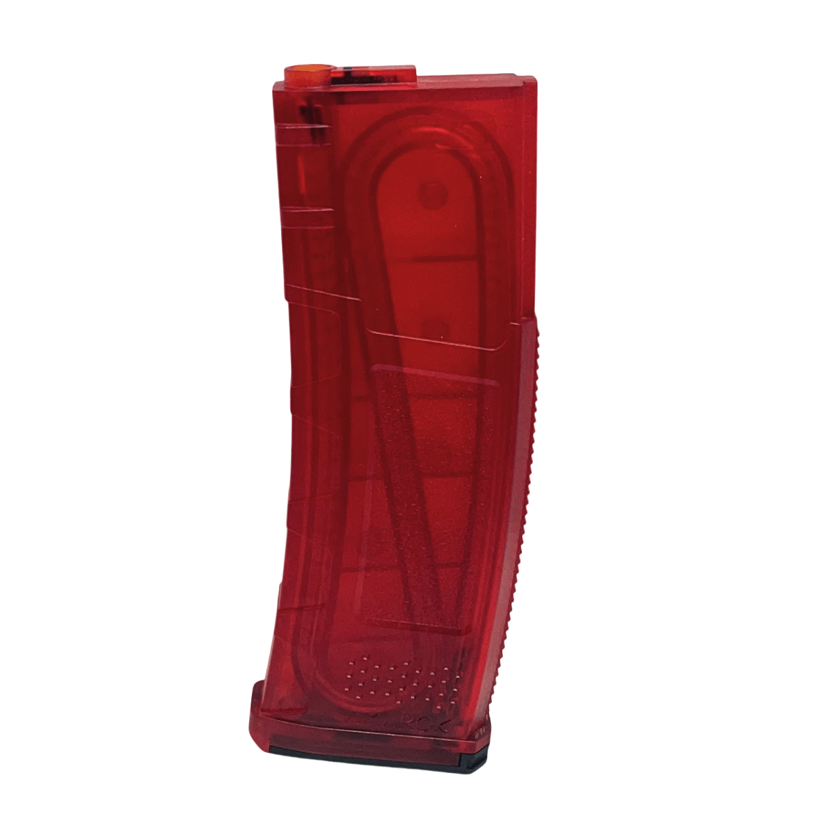 Amarok 160Rnds M4 Mid Cap Magazine - Transparent Red - Longshot Tactical