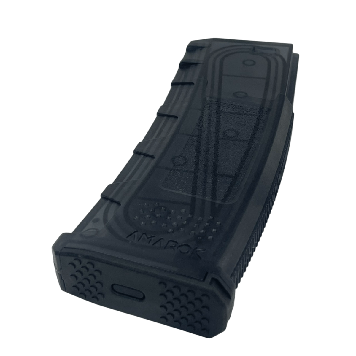Amarok 160Rnds M4 Mid Cap Magazine - Transparent Smoke - Longshot Tactical