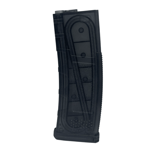 Amarok 160Rnds M4 Mid Cap Magazine - Transparent Smoke - Longshot Tactical
