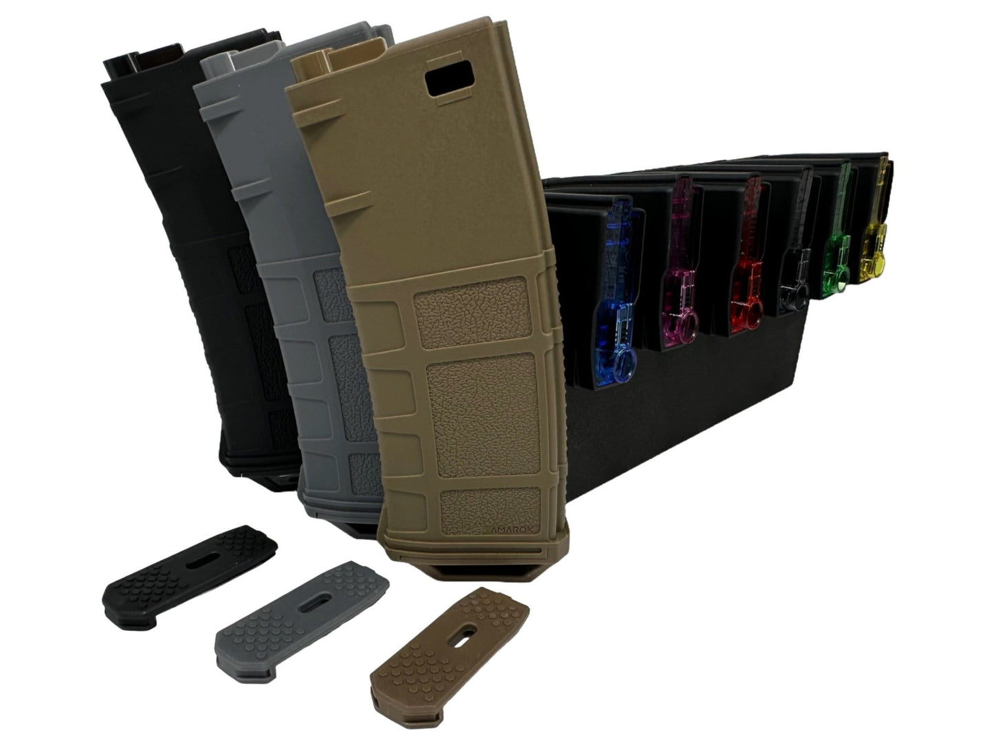 Amarok 250rnds Polymer Mid Cap Magazine - Longshot Tactical