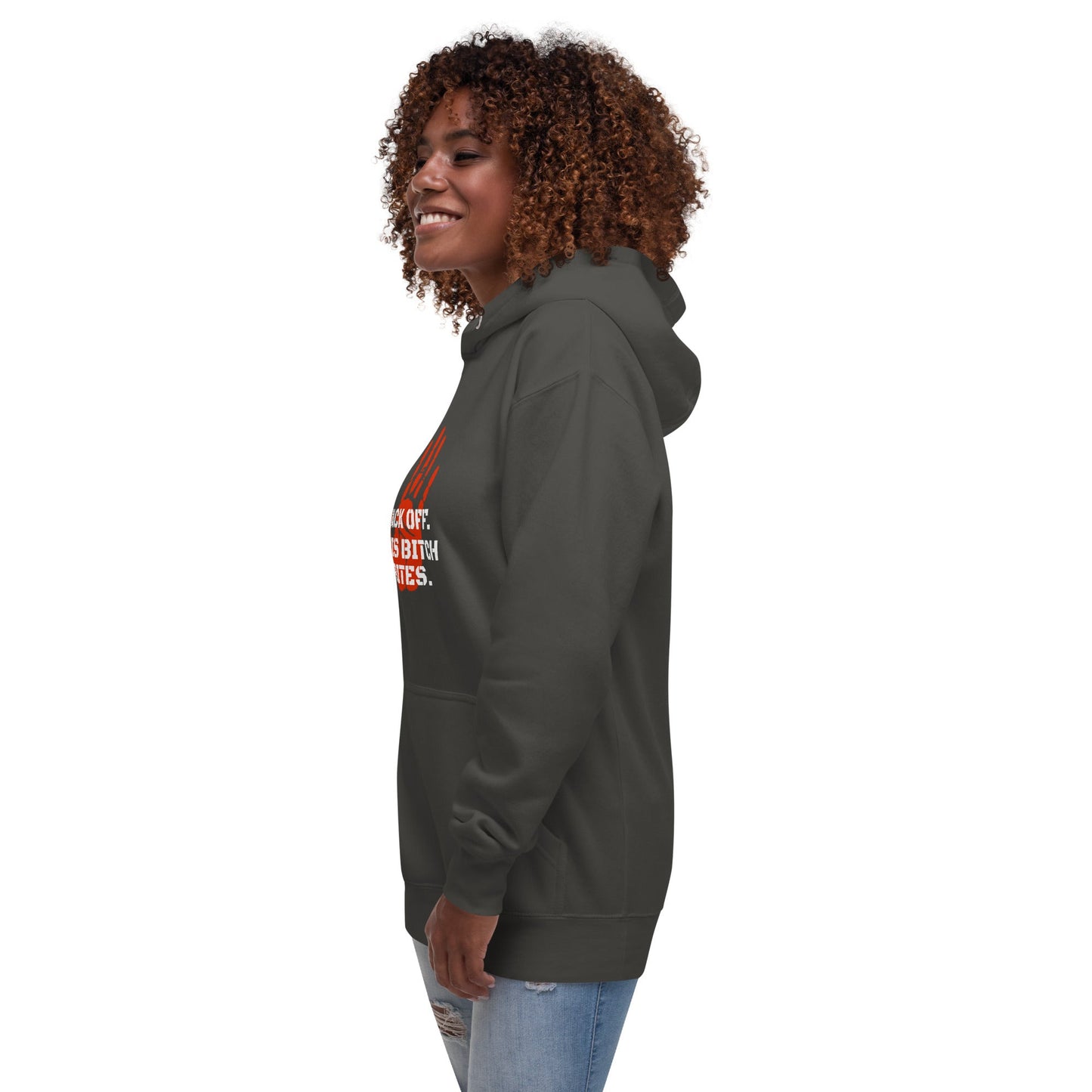 Back off. This bitch bites Hoodie - Longshot Tactical
