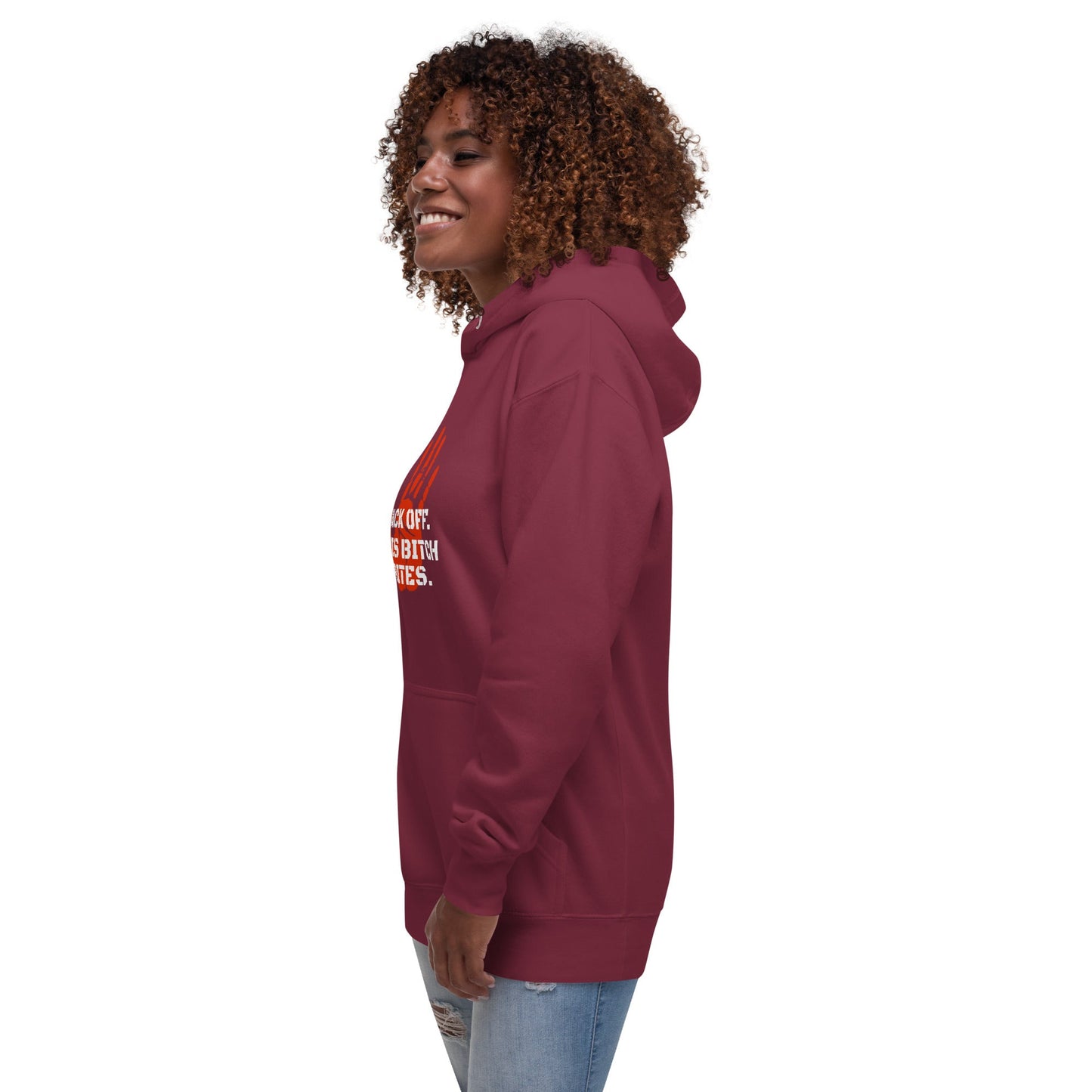 Back off. This bitch bites Hoodie - Longshot Tactical