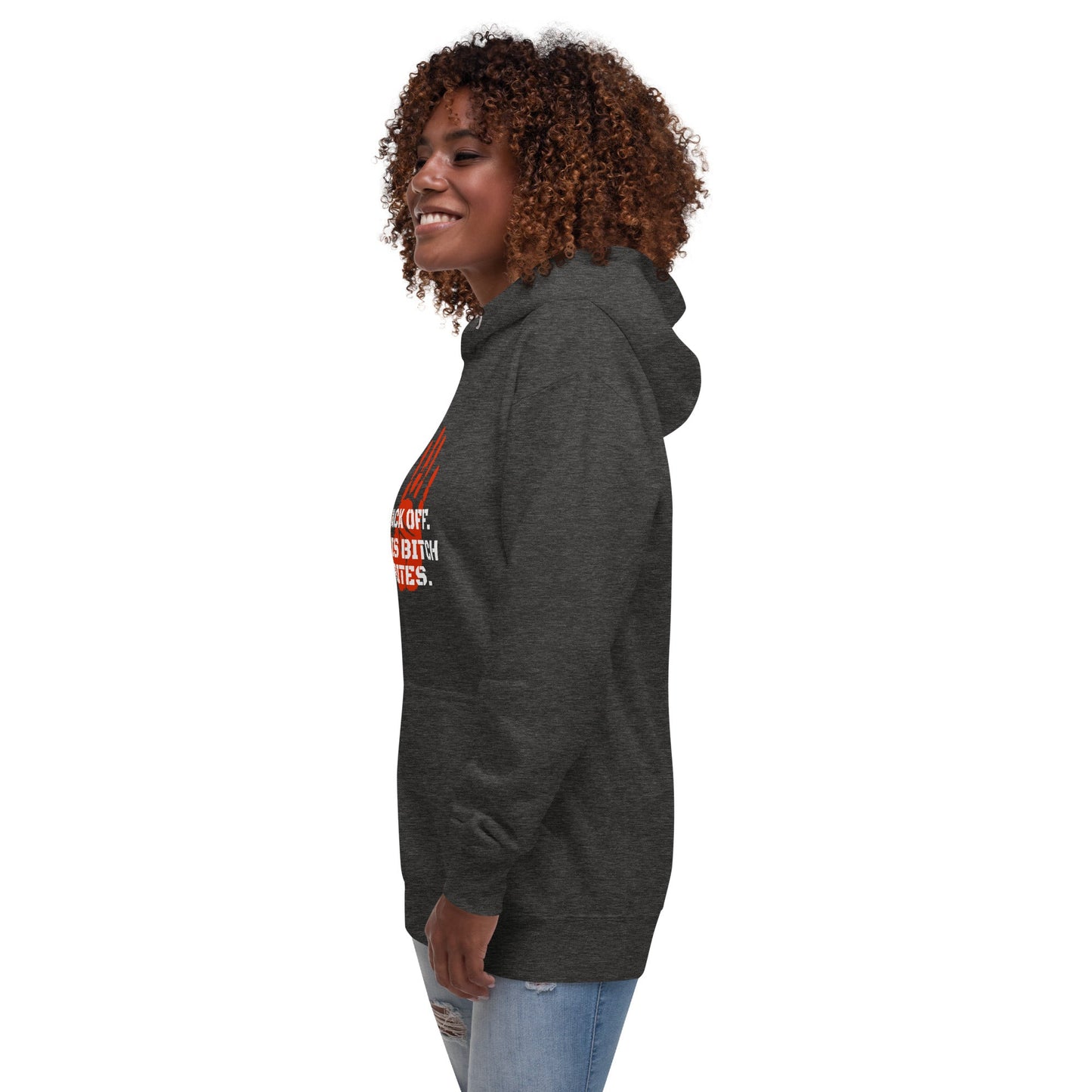 Back off. This bitch bites Hoodie - Longshot Tactical