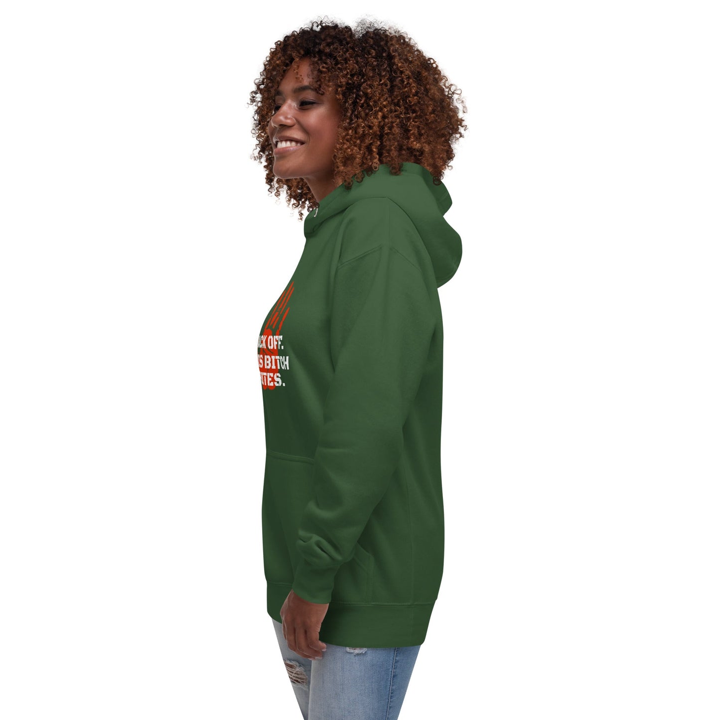 Back off. This bitch bites Hoodie - Longshot Tactical