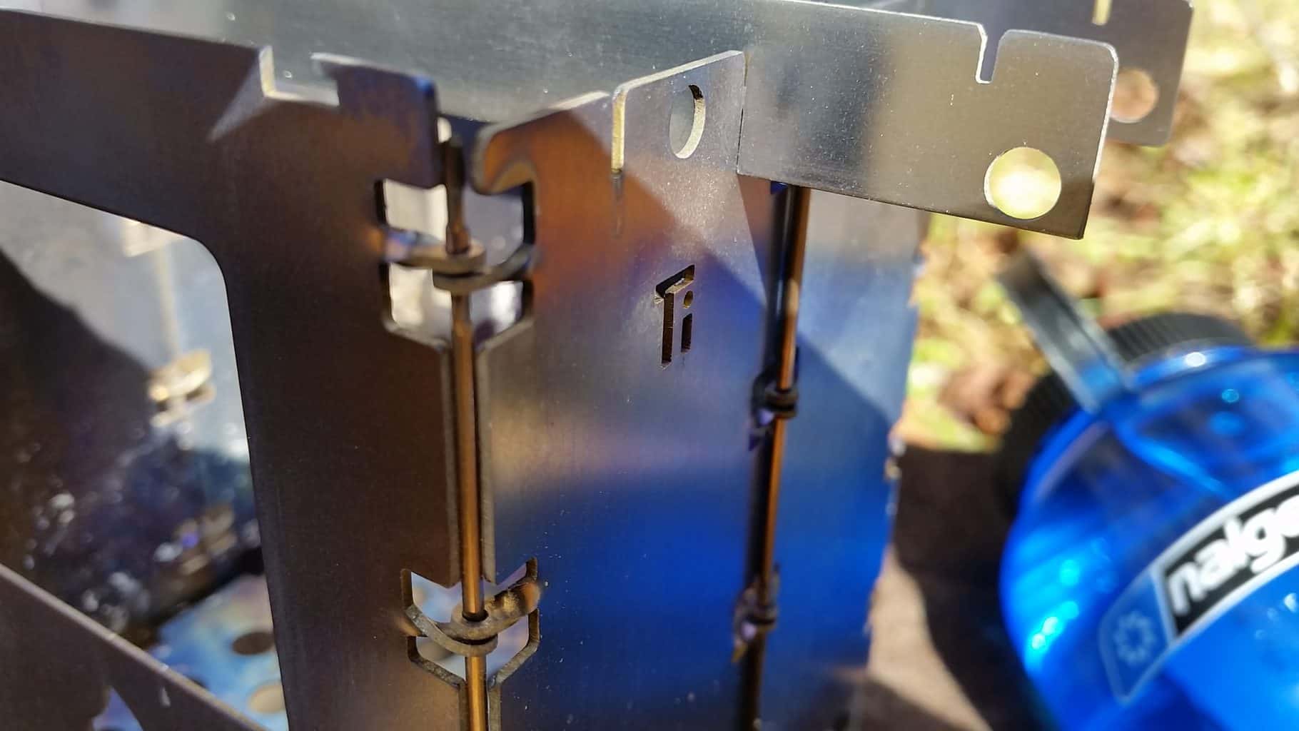 BE Bushbox LF Titanium Outdoor Stove - Longshot Tactical