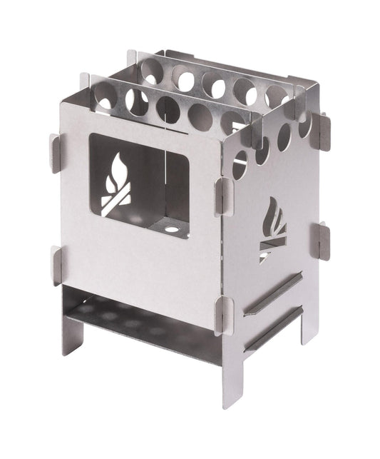 BE Bushbox Titanium Outdoor Pocket Stove - Longshot Tactical