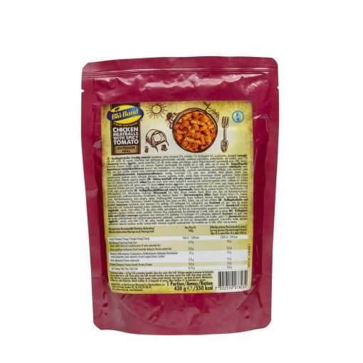 Bla Band Chicken Meatballs with Spicy Tomato - Longshot Tactical