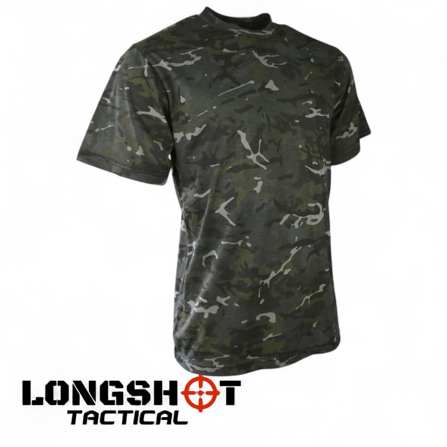 Black BTP Camo T Shirt - Longshot Tactical