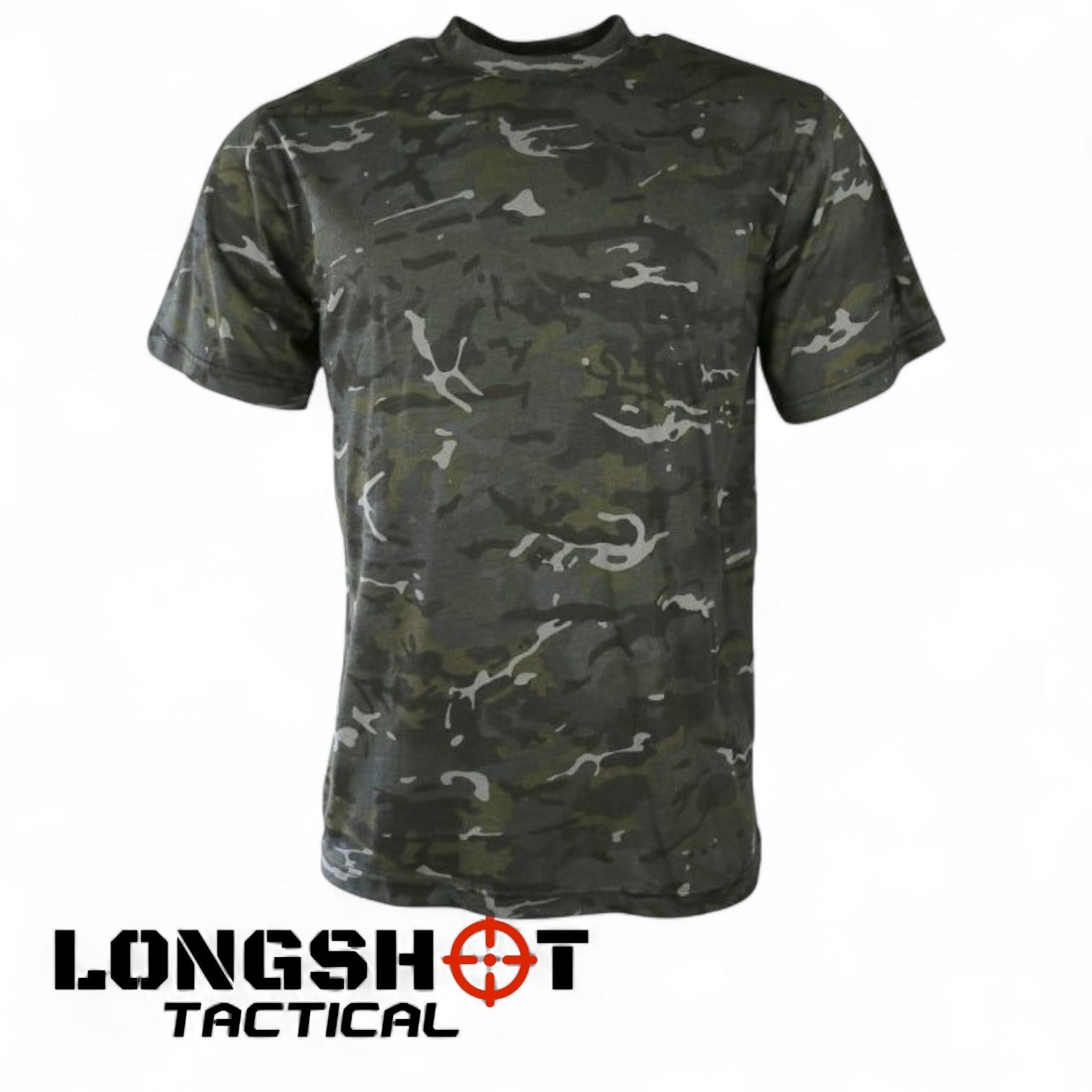 Black BTP Camo T Shirt - Longshot Tactical