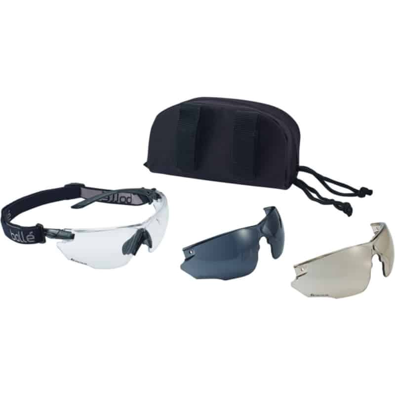 Bolle Combat Tactical Glasses Kit - Longshot Tactical