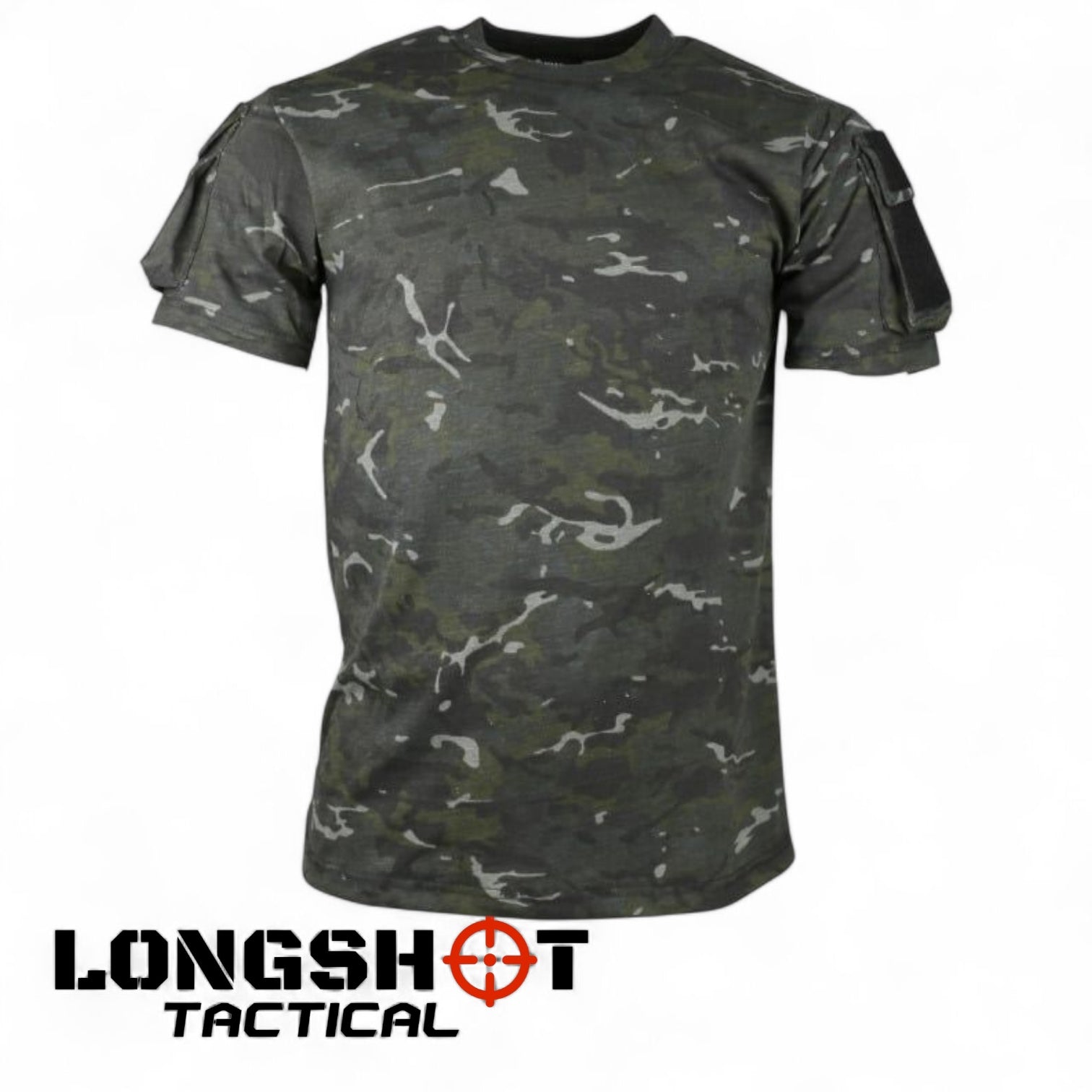 BTP Camo Black Tactical T-Shirt - Longshot Tactical
