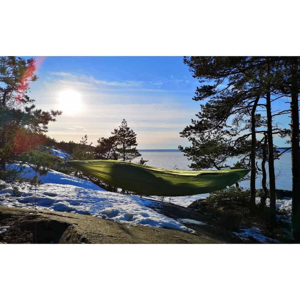 Bushmen ULTRALIGHT Hammock – Green - Longshot Tactical