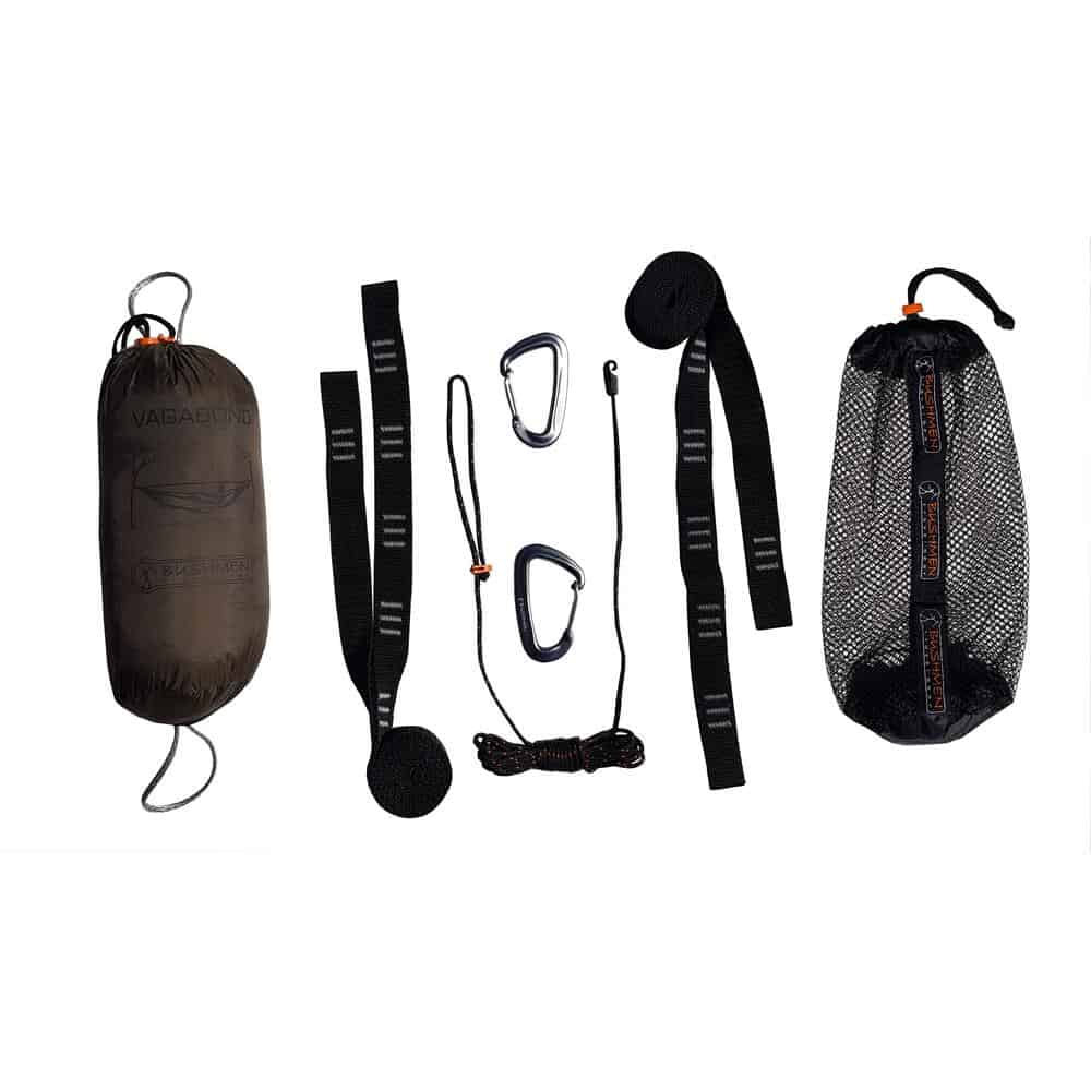 Bushmen Vagabond Hammock Set – Dark Olive - Longshot Tactical