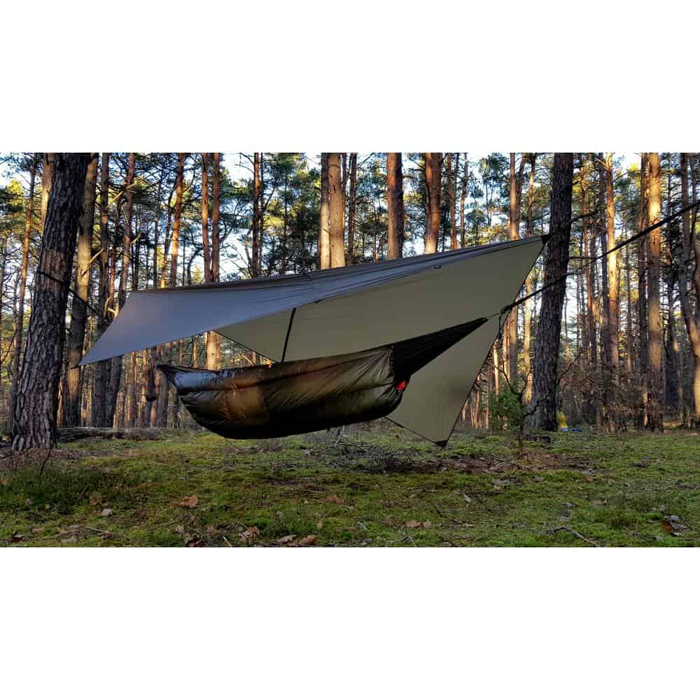 Bushmen Vagabond Hammock Set – Dark Olive - Longshot Tactical