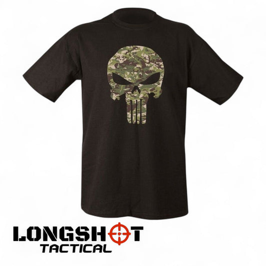 Camo Skull T-Shirt - Longshot Tactical